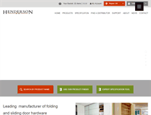 Tablet Screenshot of pchenderson.com